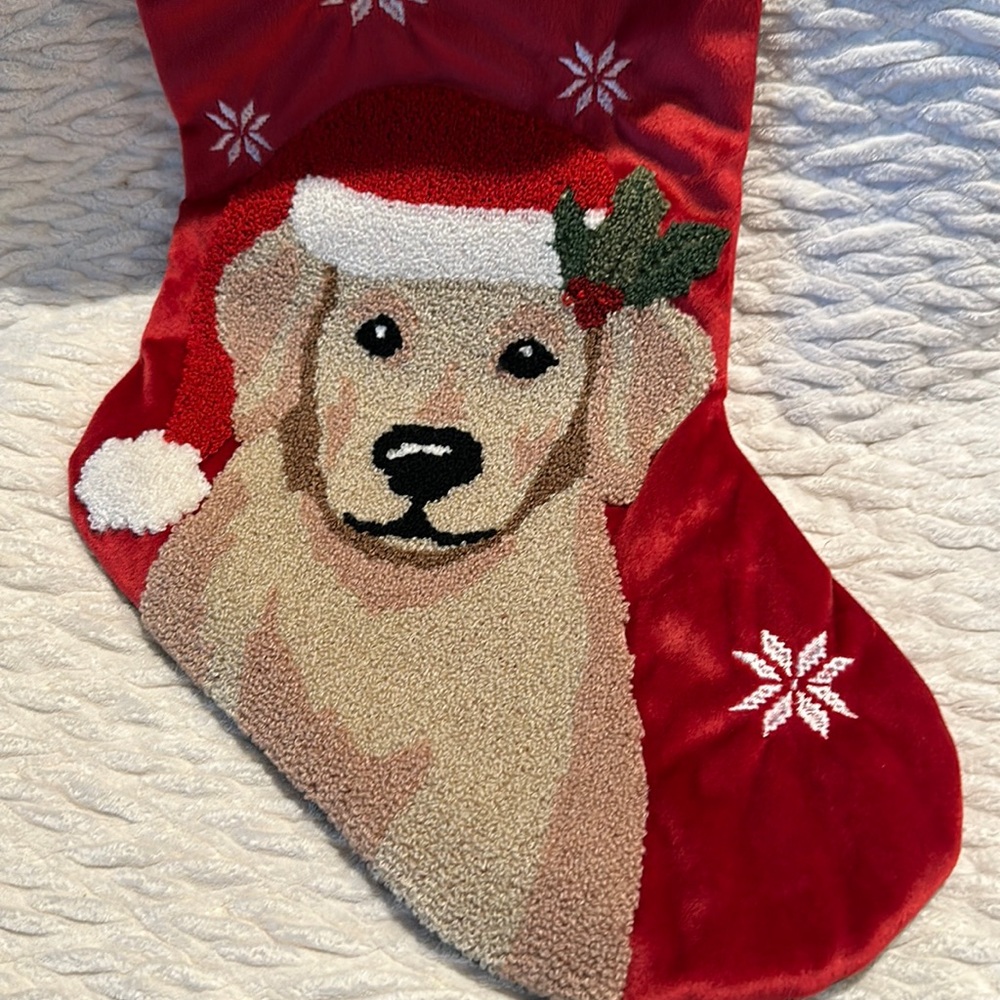 C & F Home Holiday Dog Stocking